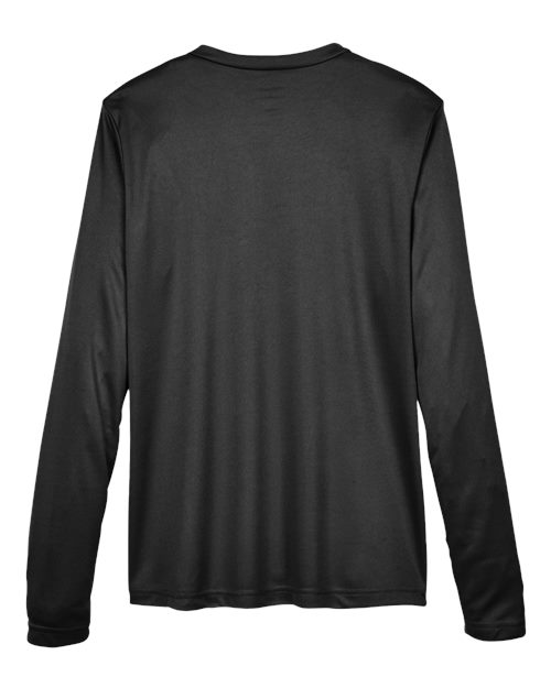 Team 365 TT11WL, Women's Zone Performance Long Sleeve T-shirt, Black