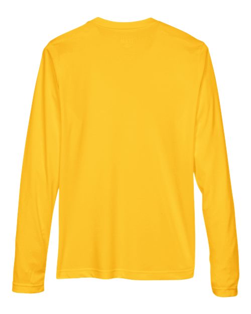 Team 365 TT11WL, Women's Zone Performance Long Sleeve T-shirt, Sport Athletic Gold