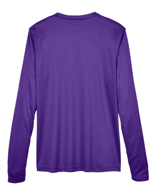 Team 365 TT11WL, Women's Zone Performance Long Sleeve T-shirt, Sport Purple