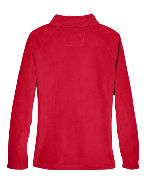 Team 365 TT90W, Women's Campus Microfleece Jacket, Sport Red