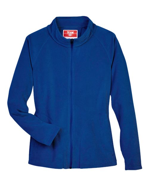 Team 365 TT90W, Women's Campus Microfleece Jacket, Sport Royal