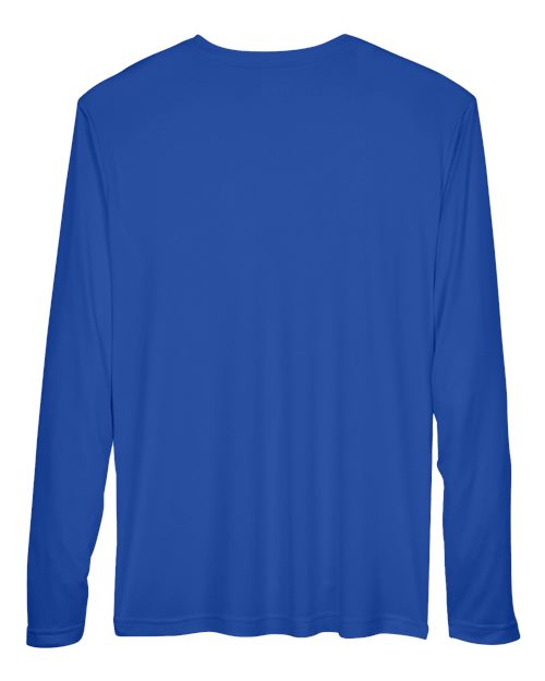 Team 365 TT11L, Men's Zone Performance Long Sleeve T-shirt, Sport Royal