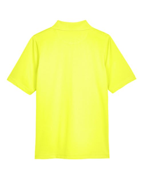 Harriton M348W, Women's Advantage Snag Protection Plus Polo, Safety Yellow