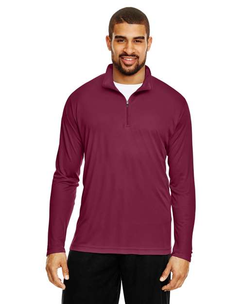 Men's Zone Performance Quarter-Zip Pullover - - 13858 - Toronto Screen Printing- Color
