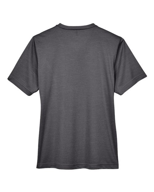 Team 365 TT11HW, Women's Sonic Heather Performance T-shirt, Dark Grey Heather