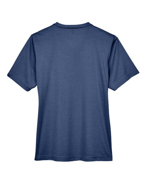 Team 365 TT11HW, Women's Sonic Heather Performance T-shirt, Sport Dark Navy Heather
