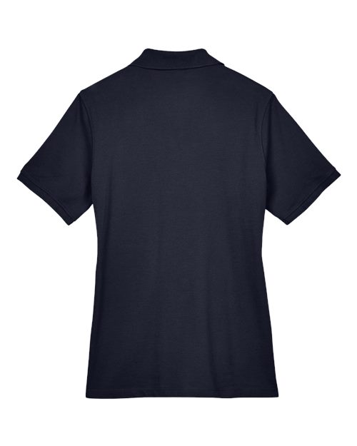 Harriton M265W, Women's Easy Blend Polo, Navy