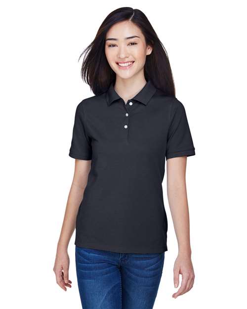Women's Easy Blend Polo - - 13861 Navy 2025 Polo Guide 2025 Polo Guide Uniforms 2025 Polo Guide Uniforms - Workwear & Industrial 207B9 AB Exclusive Brands Back to School 2025 CA CA New ab Cotton Harriton M265W New AB Pique Playbook - Resort Playbook - Resort Summer Gift Shop Playbook Summer to School Polos Polos & Knits Polyester S&S Deep Deals S&S Exclusive Brands Short Sleeves Side Seams Sport Shirts Tops Womens