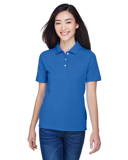 Women's Easy Blend Polo - - 13861 True Royal 2025 Polo Guide 2025 Polo Guide Uniforms 2025 Polo Guide Uniforms - Workwear & Industrial 207B9 AB Exclusive Brands Back to School 2025 CA CA New ab Cotton Harriton M265W New AB Pique Playbook - Resort Playbook - Resort Summer Gift Shop Playbook Summer to School Polos Polos & Knits Polyester S&S Deep Deals S&S Exclusive Brands Short Sleeves Side Seams Sport Shirts Tops Womens