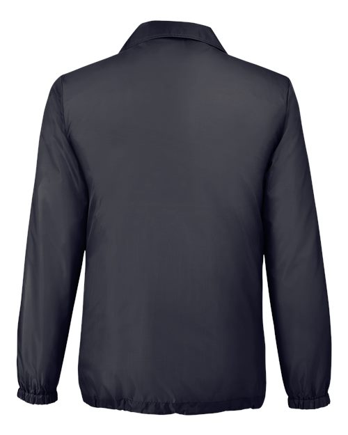 Team 365 TT75, Unisex Zone Protect Coaches Jacket, Black