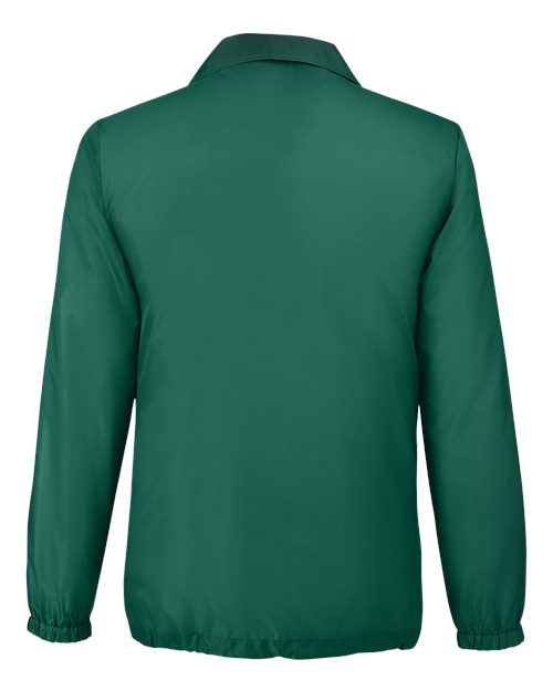 Team 365 TT75, Unisex Zone Protect Coaches Jacket, Sport Forest