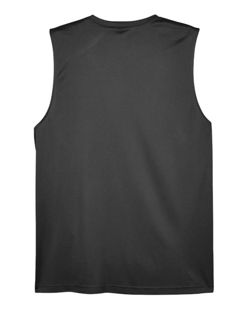 Team 365 TT11M, Men's Zone Performance Muscle T-shirt, Black