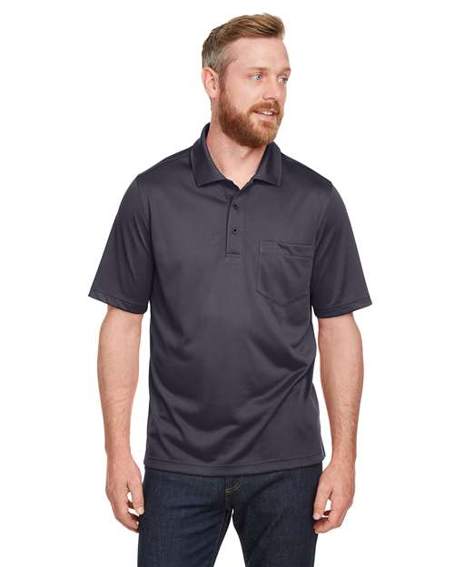 Men's Advantage Snag Protection Plus IL Pocket Polo - - 13882 Dark Charcoal 217B9 6-6.9 oz AB Exclusive Brands Antimicrobial CA New ab Harriton M348P Mens & Unisex Moisture-Management New AB Performance Pockets Polos Polos & Knits Polyester - 100% S&S Exclusive Brands Short Sleeves Side Seams Snag Resistant Sport Shirts Sun/UV Protection Tops