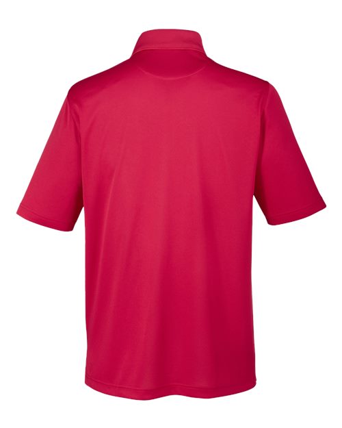 Harriton M348P, Men's Advantage Snag Protection Plus Il Pocket Polo, Red