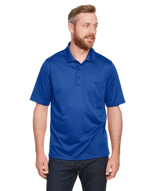 Men's Advantage Snag Protection Plus IL Pocket Polo - - 13882 True Royal 217B9 6-6.9 oz AB Exclusive Brands Antimicrobial CA New ab Harriton M348P Mens & Unisex Moisture-Management New AB Performance Pockets Polos Polos & Knits Polyester - 100% S&S Exclusive Brands Short Sleeves Side Seams Snag Resistant Sport Shirts Sun/UV Protection Tops