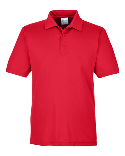 Team 365 TT51, Men's Zone Performance Polo, Sport Red
