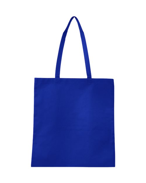 Non-Woven Tote Bag - - 12229 26395 Accessories Bags Mens & Unisex Q-Tees Q126300 S&S Exclusive Brands Totes