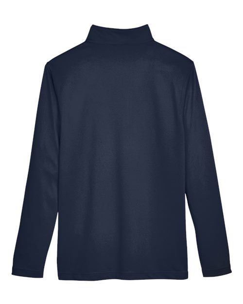 Harriton M748, Men's Advantage Snag Protection Plus Quarter-zip Pullover, Dark Navy