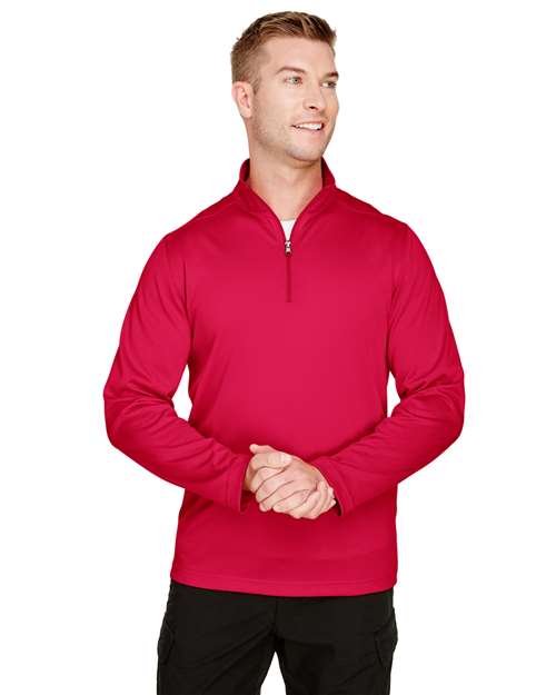 Men's Advantage Snag Protection Plus Quarter-Zip Pullover - - 13889 Red 288B9 6-6.9 oz AB Exclusive Brands Antimicrobial CA New ab Harriton Knit Long Sleeves M748 Mens & Unisex Moisture-Management New AB Performance Playbook - School & Teams Playbook - School & Teams Summer Break Playbook Summer to School Polos & Knits Polyester - 100% Pullovers Quarter-Zips S&S Exclusive Brands Snag Resistant Sun/UV Protection Tops Workwear Zips