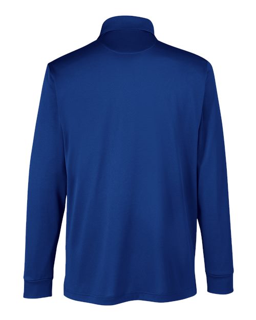 Harriton M348L, Men's Advantage Snag Protection Plus Il Long Sleeve Polo, True Royal