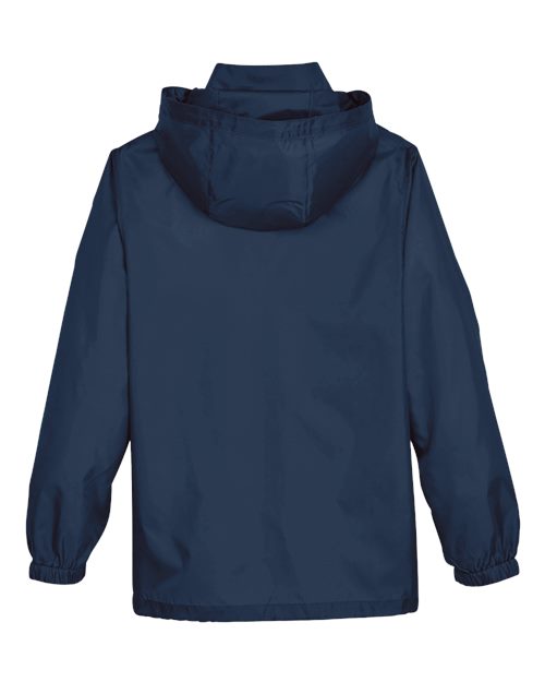 Team 365 TT73Y, Youth Zone Protect Lightweight Jacket, Sport Dark Navy