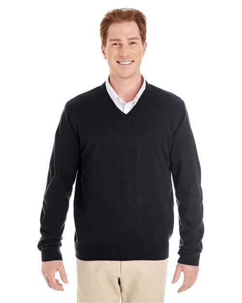 Men's Pilbloc™ V-Neck Sweater - - 13935 Black 11-11.9 oz 231B9 AB Exclusive Brands CA New ab Harriton Long Sleeves M420 Mens & Unisex New AB S&S Exclusive Brands Sweaters Tops UG Playbook Uniforming & Gifting Playbook - Corporate Uniformi Uniforming & Gifting Playbook Corporate V-Neck Wovens Wovens & Dress Shirts