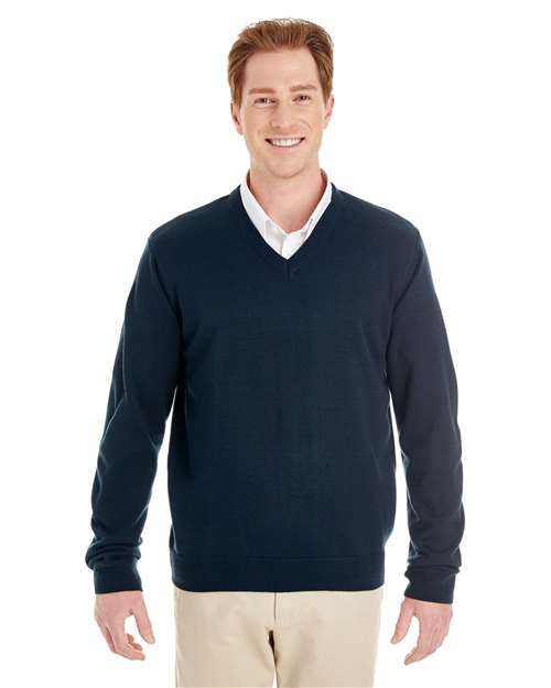Men's Pilbloc™ V-Neck Sweater - - 13935 Dark Navy 11-11.9 oz 231B9 AB Exclusive Brands CA New ab Harriton Long Sleeves M420 Mens & Unisex New AB S&S Exclusive Brands Sweaters Tops UG Playbook Uniforming & Gifting Playbook - Corporate Uniformi Uniforming & Gifting Playbook Corporate V-Neck Wovens Wovens & Dress Shirts