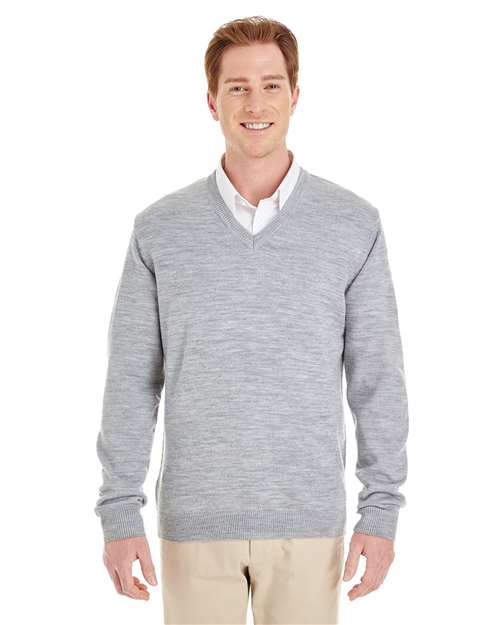 Men's Pilbloc™ V-Neck Sweater - - 13935 Grey Heather 11-11.9 oz 231B9 AB Exclusive Brands CA New ab Harriton Long Sleeves M420 Mens & Unisex New AB S&S Exclusive Brands Sweaters Tops UG Playbook Uniforming & Gifting Playbook - Corporate Uniformi Uniforming & Gifting Playbook Corporate V-Neck Wovens Wovens & Dress Shirts