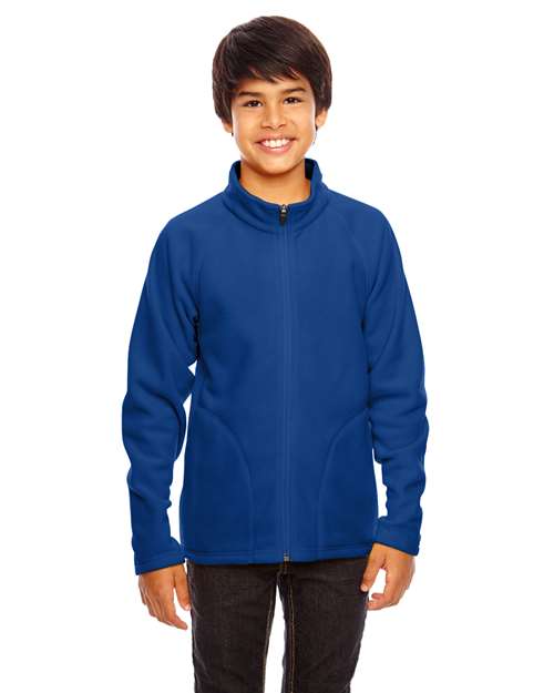 Youth Campus Microfleece Jacket - - 13944 Sport Royal 754D9 AB Exclusive Brands Activewear CA New ab Explore Resort & Gift Explore Resort & Gift Gift Shops Explore Resort & Gift Shops Fall & Winter Full-Zips Jackets New AB Outerwear S&S Deep Deals S&S Exclusive Brands Team 365 TT90Y Youth Zips