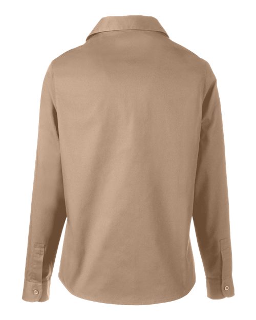 Harriton M585LW, Women's Advantage Il Workshirt, Khaki