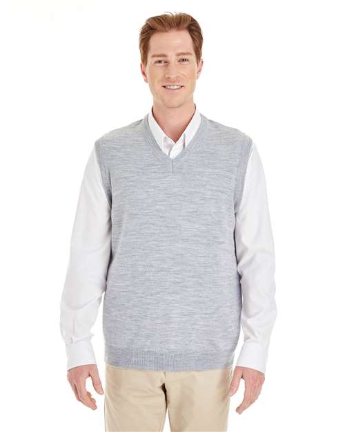 Men's Pilbloc™ V-Neck Sweater Vest - - 13947 Grey Heather 11-11.9 oz 229B9 AB Exclusive Brands CA New ab Explore Fitness & Wellness Explore Fitness & Wellness Health Professional Explore Fitness & Wellness Health Wellbeing Harriton M415 Mens & Unisex New AB S&S Exclusive Brands Sleeveless Sweaters Tops V-Neck Vests Wovens Wovens & Dress Shirts