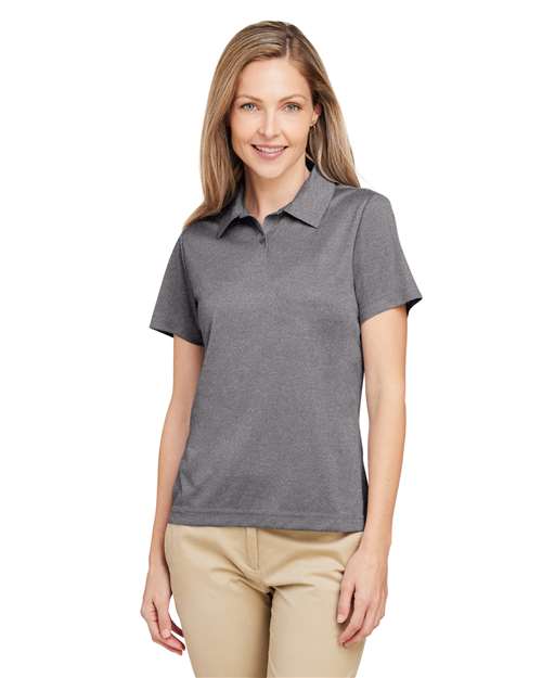 Women's Zone Sonic Heather Performance Polo - - 13952 Dark Grey Heather 2025 Polo Guide 2025 Polo Guide Promos & Events 2025 Polo Guide Promos & Events - Event Merch 3-3.9 oz 718D9 AB Exclusive Brands Activewear CA New ab Moisture-Management New AB Performance Polos Polos & Knits Polyester - 100% S&S Exclusive Brands Short Sleeves Spiritwear Sport Shirts Sun/UV Protection Team 365 Tops TT51HW Womens