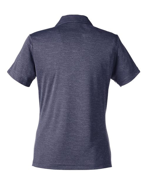 Team 365 TT51HW, Women's Zone Sonic Heather Performance Polo, Sport Dark Navy Heather