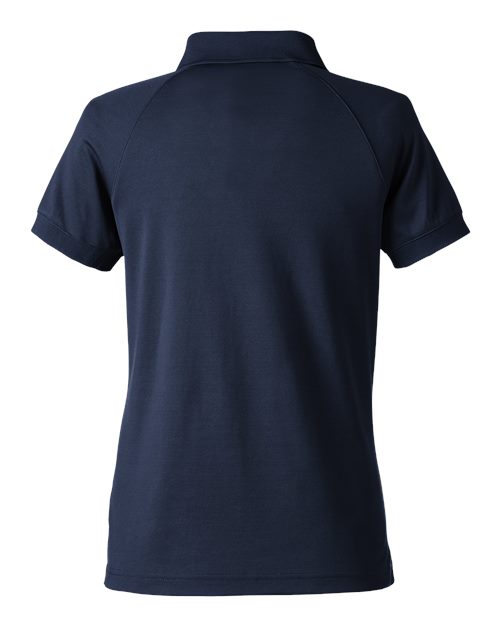 Harriton M208W, Women's Charge Snag And Soil Protect Polo, Dark Navy