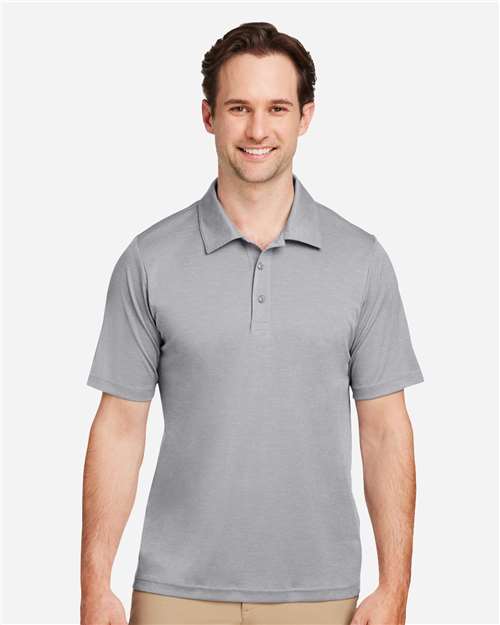 Team 365 TT51H, Men's Zone Sonic Heather Performance Polo, Athletic Heather