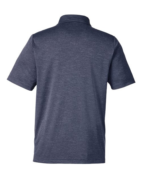 Team 365 TT51H, Men's Zone Sonic Heather Performance Polo, Sport Dark Navy Heather