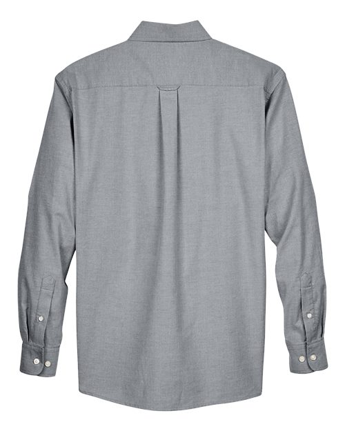 Harriton M600, Men's Oxford Shirt, Oxford Grey