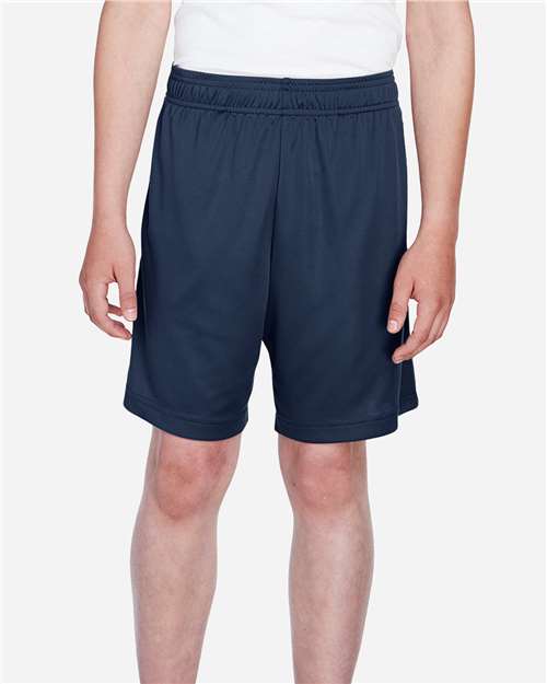Team 365 TT11SHY, Youth Zone Performance Shorts, Sport Dark Navy