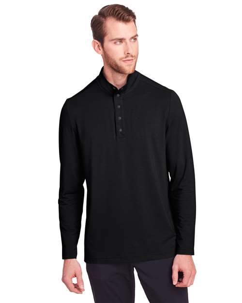 Men's JAQ Stretch Performance Snap-Neck Pullover - - 13995