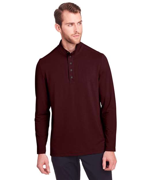 Men's JAQ Stretch Performance Snap-Neck Pullover - - 13995