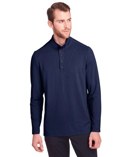 Men's JAQ Stretch Performance Snap-Neck Pullover - - 13995