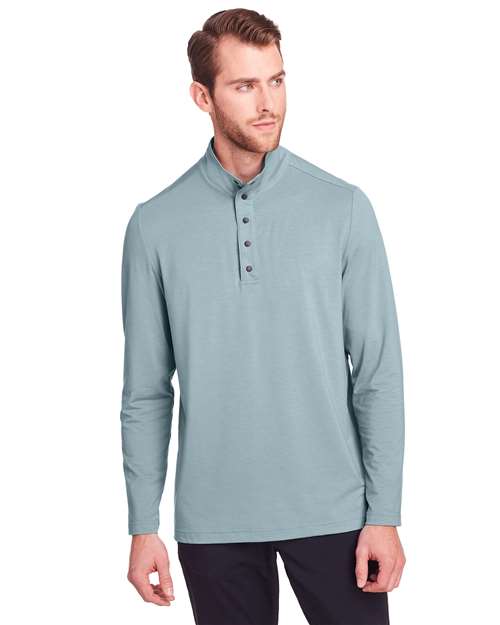Men's JAQ Stretch Performance Snap-Neck Pullover - - 13995