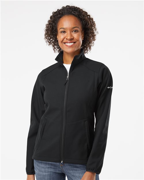Women’s Kruser Ridge™ Soft Shell Jacket - - 12304 15724 2025 Fleece and Outerwear 212493 Adjustable Columbia Full-Zips Jackets Long Sleeves Outerwear Pockets Polyester Polyester - 100% Premium Fashion S&S Exclusive Brands Soft Shells Visible Logos Windbreakers Womens Zips