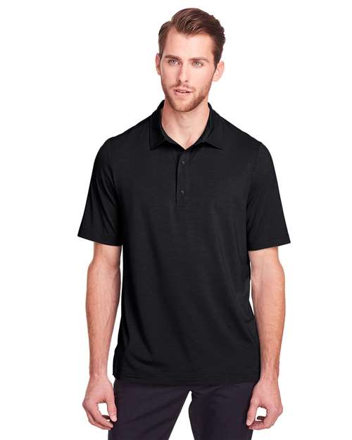 Men's JAQ Snap-Up Stretch Performance Polo - - 14032