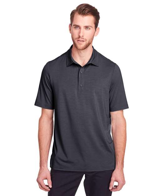 Men's JAQ Snap-Up Stretch Performance Polo - - 14032