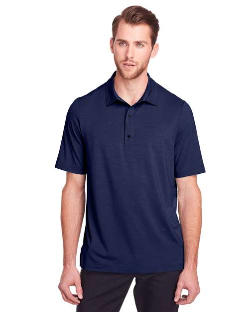 Men's JAQ Snap-Up Stretch Performance Polo - - 14032