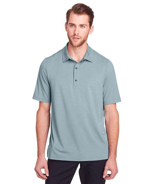 Men's JAQ Snap-Up Stretch Performance Polo - - 14032