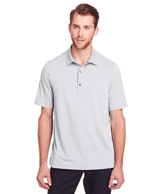 Men's JAQ Snap-Up Stretch Performance Polo - - 14032