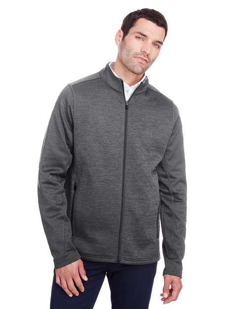 Men's Flux 2.0 Full-Zip Jacket - - 14055 Carbon Heather Black 197D3 6-6.9 oz AB Exclusive Brands CA New ab Fleece Full-Zips Jackets Long Sleeves Mens & Unisex NE712 New AB North End Outerwear Pockets Polos & Knits Polyester - 100% S&S Deep Deals S&S Exclusive Brands Water Resistant Zips