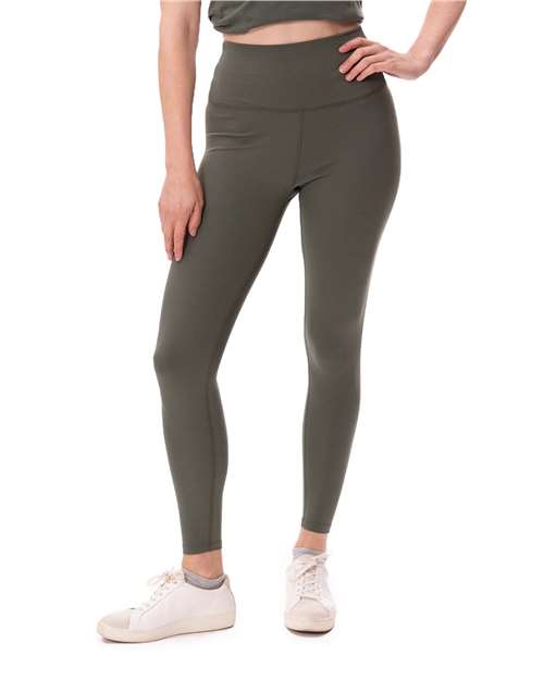 Women's Impact Leggings - - 14086 Army 280L 785E0 Activewear Bottoms CA New ab Camouflage Leggings New AB Pants Recycled Spandex Sustainable Manufacturing Sustainable Materials Sustainable Styles Tear Away Threadfast Apparel Womens